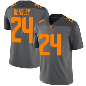 Aaron Beasley Nike Tennessee Volunteers Men's Limited Football Jersey - Gray