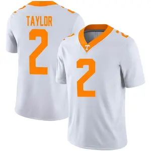Alontae Taylor Nike Tennessee Volunteers Men's Game Football Jersey - White