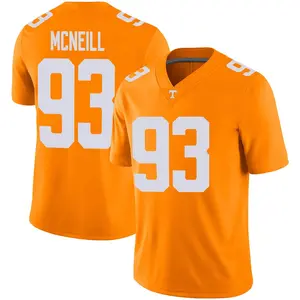 Amari McNeill Tennessee Volunteers Men's Game Football Jersey - Orange