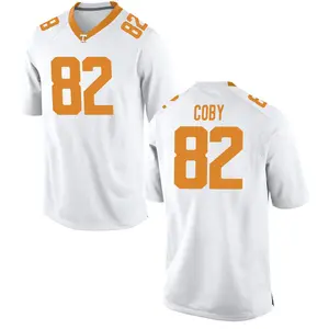 Andison Coby Nike Tennessee Volunteers Men's Game College Jersey - White