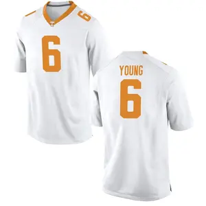 Byron Young Nike Tennessee Volunteers Men's Game College Jersey - White