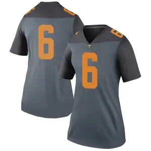 Byron Young Nike Tennessee Volunteers Women's Legend College Jersey - Gray