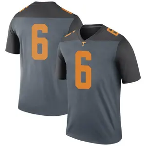 Byron Young Tennessee Volunteers Youth Legend College Jersey - Gray