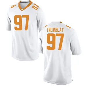 Caleb Tremblay Nike Tennessee Volunteers Men's Game College Jersey - White