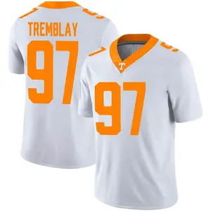 Caleb Tremblay Nike Tennessee Volunteers Men's Game Football Jersey - White
