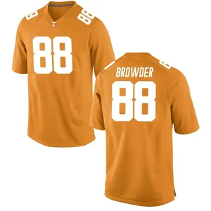 Charlie Browder Nike Tennessee Volunteers Men's Game College Jersey - Orange