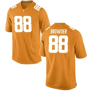 Charlie Browder Nike Tennessee Volunteers Youth Game College Jersey - Orange