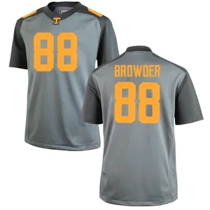 Charlie Browder Nike Tennessee Volunteers Youth Replica College Jersey - Gray