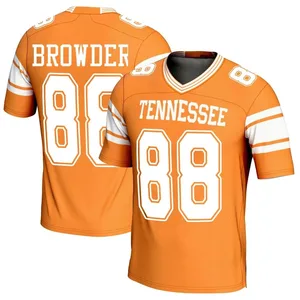Charlie Browder Tennessee Volunteers Youth Game Replica Football Jersey - Orange