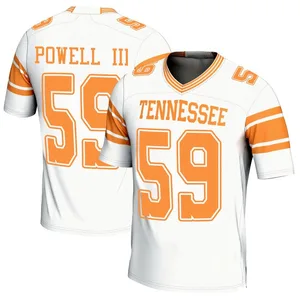 Charlie Powell III Tennessee Volunteers Youth Game Replica 2nd Football Jersey - White