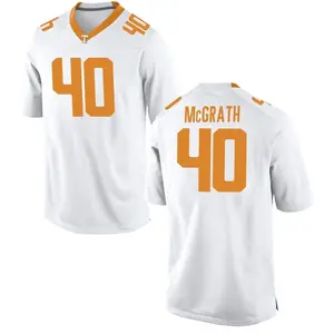 Chase McGrath Nike Tennessee Volunteers Youth Game College Jersey - White