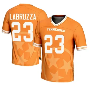 Cheyenne Labruzza Tennessee Volunteers Men's Game Replica Icon Print Football Jersey - Orange