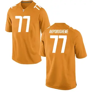 Chris Akporoghene Nike Tennessee Volunteers Men's Game College Jersey - Orange