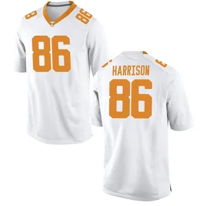 Cole Harrison Nike Tennessee Volunteers Youth Replica College Jersey - White
