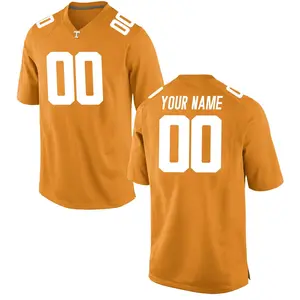 Custom Nike Tennessee Volunteers Men's Game College Jersey - Orange