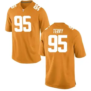 Da'Jon Terry Nike Tennessee Volunteers Men's Game College Jersey - Orange