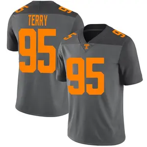 Da'Jon Terry Nike Tennessee Volunteers Youth Limited Football Jersey - Gray
