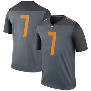 Dasaahn Brame Nike Tennessee Volunteers Youth Legend College Jersey - Gray