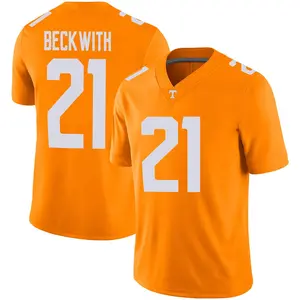 Dee Beckwith Nike Tennessee Volunteers Men's Game Football Jersey - Orange