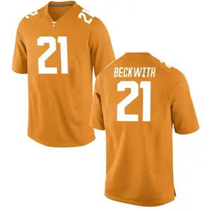 Dee Beckwith Nike Tennessee Volunteers Youth Game College Jersey - Orange