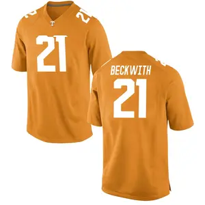 Dee Beckwith Nike Tennessee Volunteers Youth Replica College Jersey - Orange