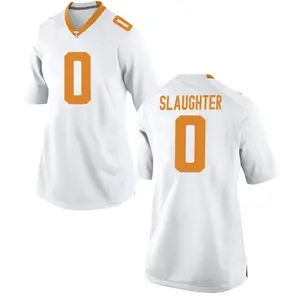 Doneiko Slaughter Nike Tennessee Volunteers Women's Game College Jersey - White