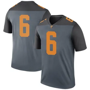 Dylan Sampson Nike Tennessee Volunteers Youth Legend College Jersey - Gray