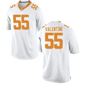 Eunique Valentine Nike Tennessee Volunteers Youth Game College Jersey - White