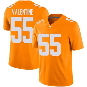 Eunique Valentine Nike Tennessee Volunteers Youth Game Football Jersey - Orange