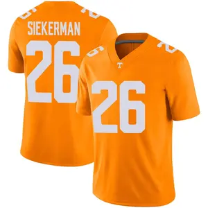 J.T. Siekerman Nike Tennessee Volunteers Youth Game Football Jersey - Orange