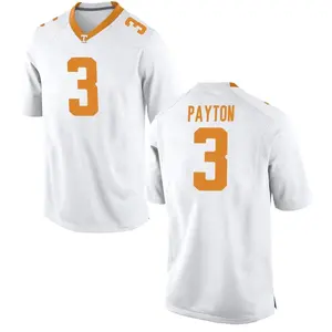JaVonta Payton Nike Tennessee Volunteers Youth Game College Jersey - White