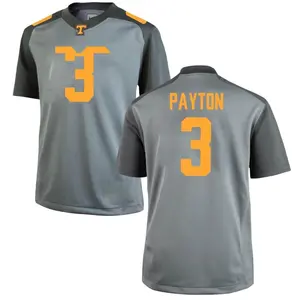 JaVonta Payton Nike Tennessee Volunteers Youth Replica College Jersey - Gray