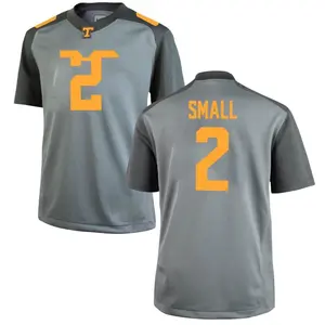 Jabari Small Nike Tennessee Volunteers Men's Game College Jersey - Gray