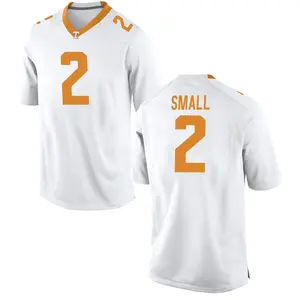 Jabari Small Nike Tennessee Volunteers Youth Game College Jersey - White