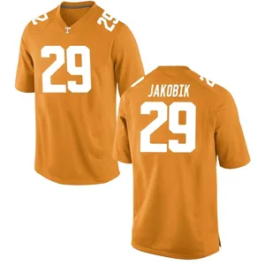 Jack-Henry Jakobik Nike Tennessee Volunteers Men's Game College Jersey - Orange