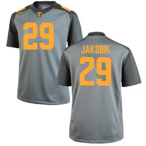 Jack-Henry Jakobik Nike Tennessee Volunteers Men's Replica College Jersey - Gray