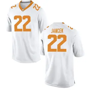 Jack Jancek Nike Tennessee Volunteers Men's Game College Jersey - White