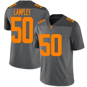 Jackson Lampley Nike Tennessee Volunteers Men's Limited Football Jersey - Gray