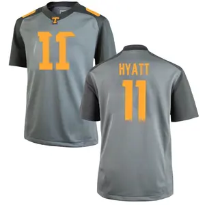 Jalin Hyatt Nike Tennessee Volunteers Youth Game College Jersey - Gray