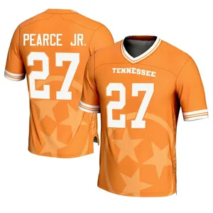 James Pearce Jr. Tennessee Volunteers Men's Game Replica Icon Print Football Jersey - Orange