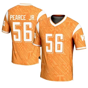 James Pearce Jr. Tennessee Volunteers Youth Game Replica Highlight Print Football Jersey - Orange