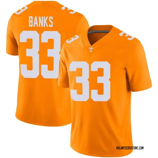 Jeremy Banks Nike Tennessee Volunteers Youth Game Football Jersey - Orange