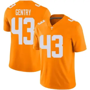 Jerrod Gentry Nike Tennessee Volunteers Men's Game Football Jersey - Orange