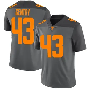 Jerrod Gentry Nike Tennessee Volunteers Youth Limited Football Jersey - Gray