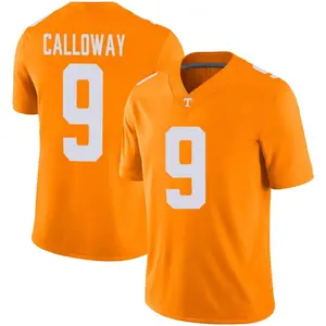 Jimmy Calloway Nike Tennessee Volunteers Men's Game Football Jersey - Orange