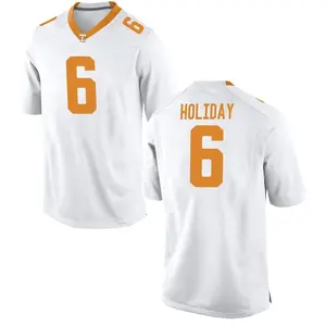 Jimmy Holiday Nike Tennessee Volunteers Men's Replica College Jersey - White