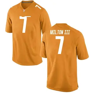 Joe Milton III Nike Tennessee Volunteers Men's Game College Jersey - Orange