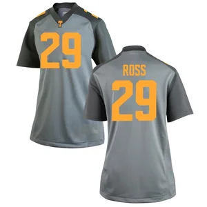 Jordan Ross Nike Tennessee Volunteers Women's Game College Jersey - Gray