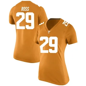 Jordan Ross Nike Tennessee Volunteers Women's Replica College Jersey - Orange