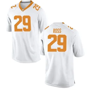 Jordan Ross Nike Tennessee Volunteers Youth Replica College Jersey - White